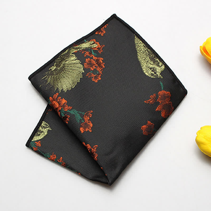 Einstecktuch für Herrenanzüge in verschiedenen Stilen