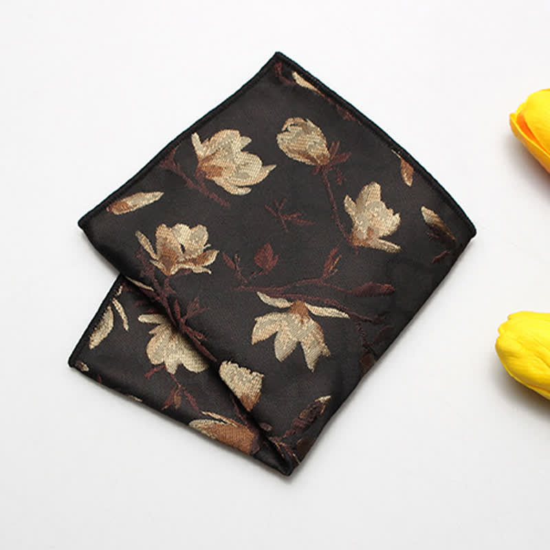 Einstecktuch für Herrenanzüge in verschiedenen Stilen