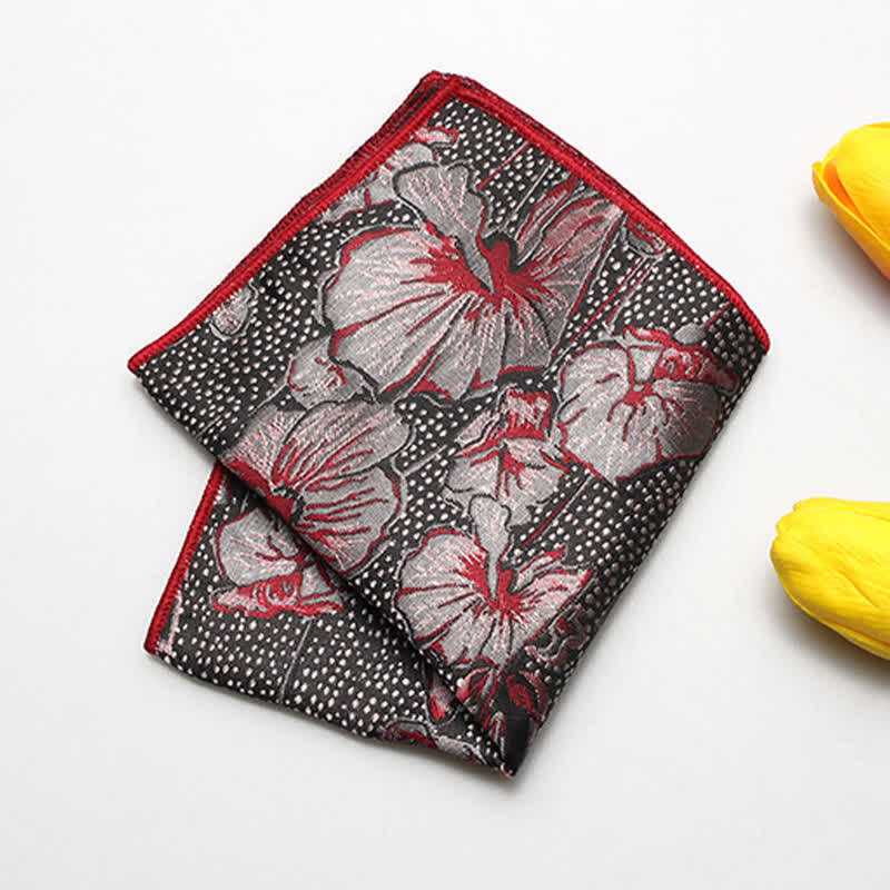 Einstecktuch für Herrenanzüge in verschiedenen Stilen