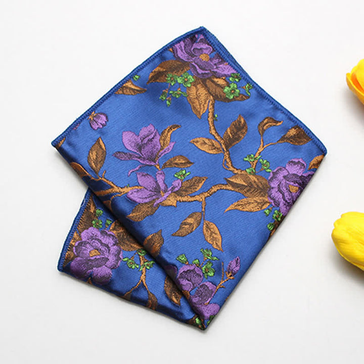 Einstecktuch für Herrenanzüge in verschiedenen Stilen