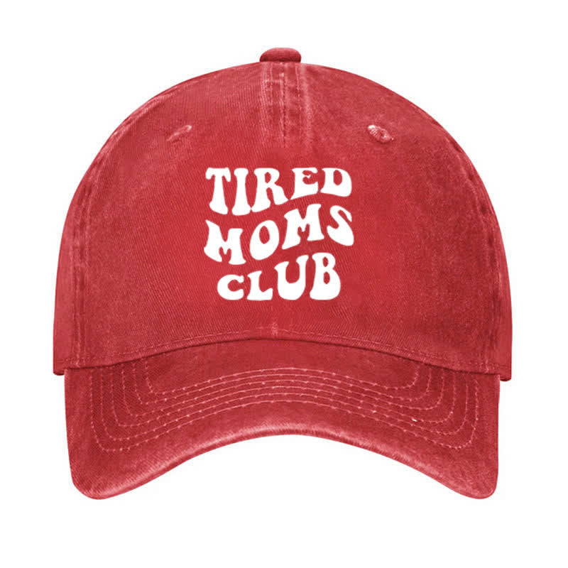 Verstellbare Baseballkappe des Tired Moms Club