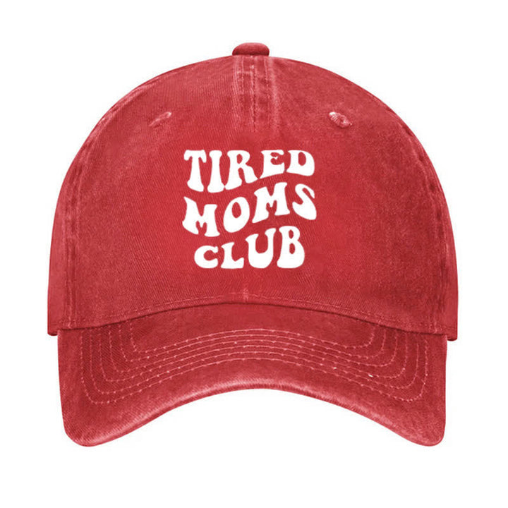 Verstellbare Baseballkappe des Tired Moms Club