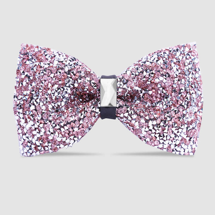 Kristall-Fliege mit funkelndem Stern-Glitzer für Herren