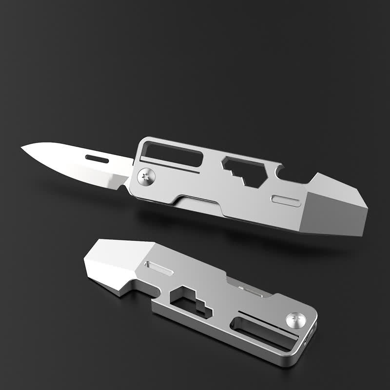 9 in 1 EDC-Tool Multifunktionales faltbares Mini-Messer