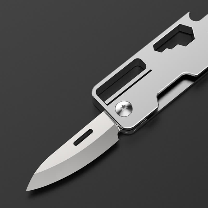 9 in 1 EDC-Tool Multifunktionales faltbares Mini-Messer