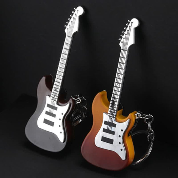 Aufblasbarer Butanfeuerzeug-Schlüsselanhänger in Gitarrenform - image 3