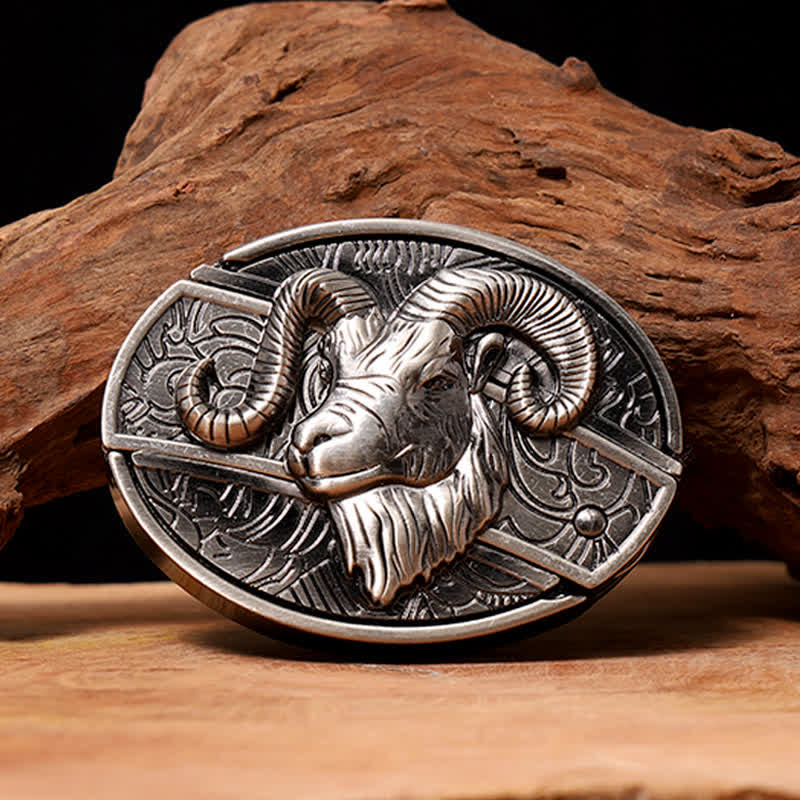 DIY Ziegenledergürtel für versteckte Klappmesser für Herren