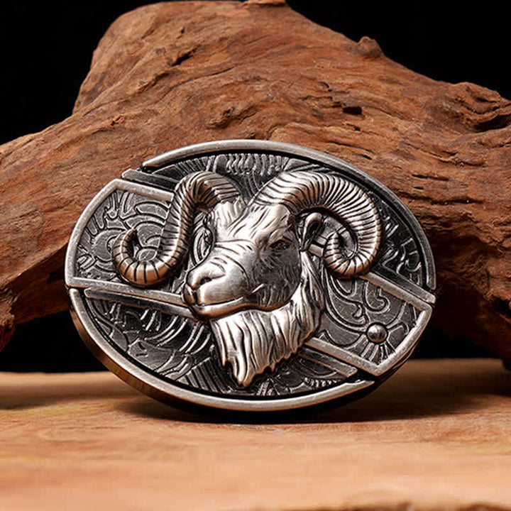 DIY Ziegenledergürtel für versteckte Klappmesser für Herren