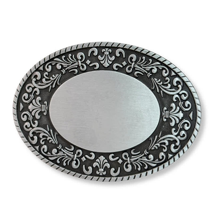 Runder Ledergürtel mit individuell graviertem Namen und Monogramm - Silber - Ohne Gürtel - Nicht im Lieferumfang enthaltener Gürtel - image 2
