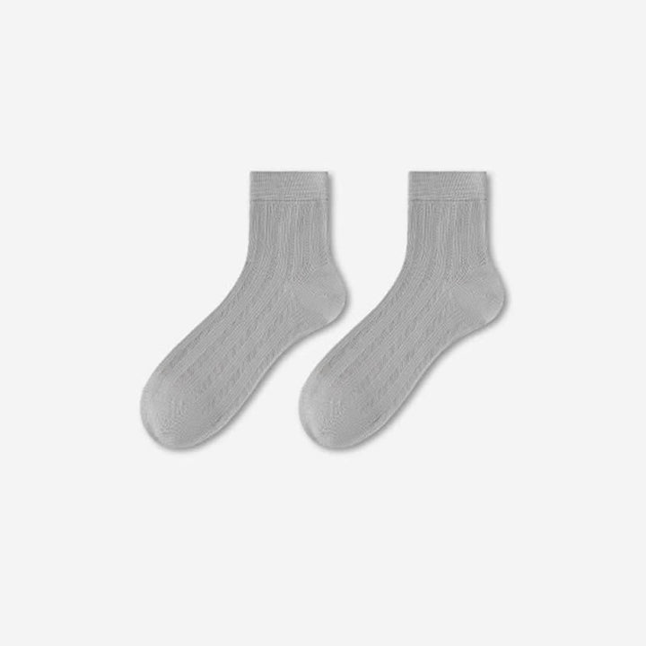 Ultradünne Sommersocken aus Maulbeerseide für Herren