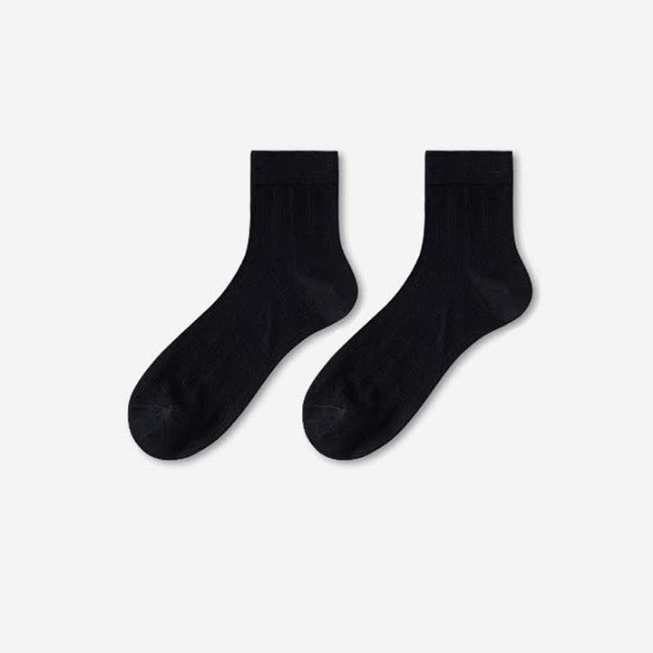 Ultradünne Sommersocken aus Maulbeerseide für Herren