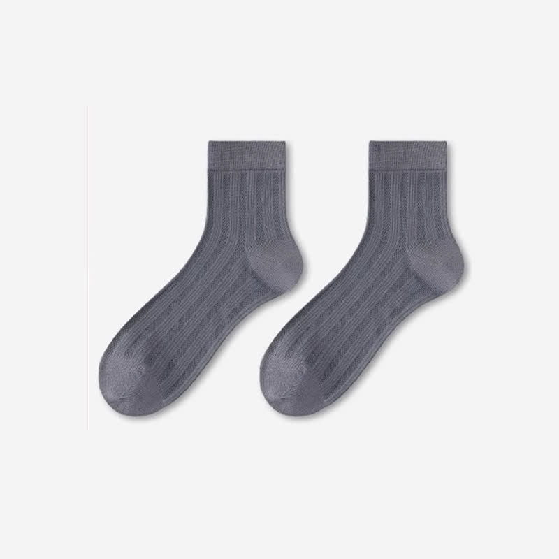Ultradünne Sommersocken aus Maulbeerseide für Herren