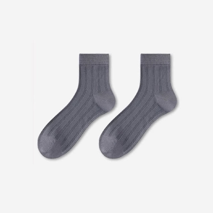 Ultradünne Sommersocken aus Maulbeerseide für Herren