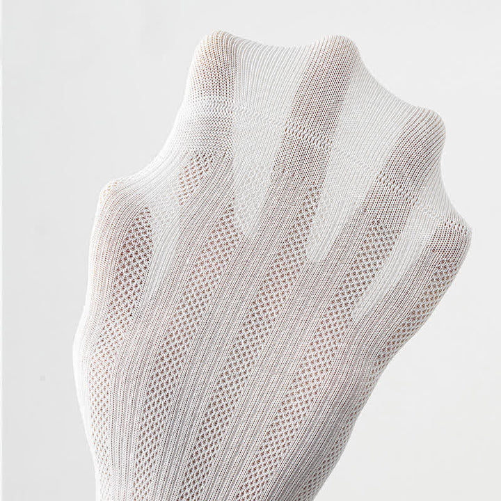 Ultradünne Sommersocken aus Maulbeerseide für Herren