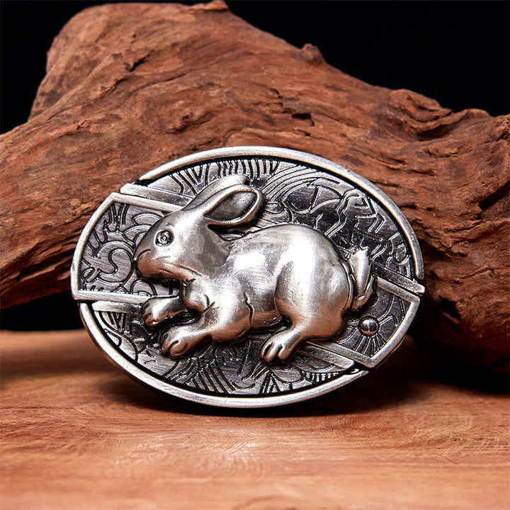 DIY-Ledergürtel für Herren mit verstecktem Kaninchen-Klappmesser