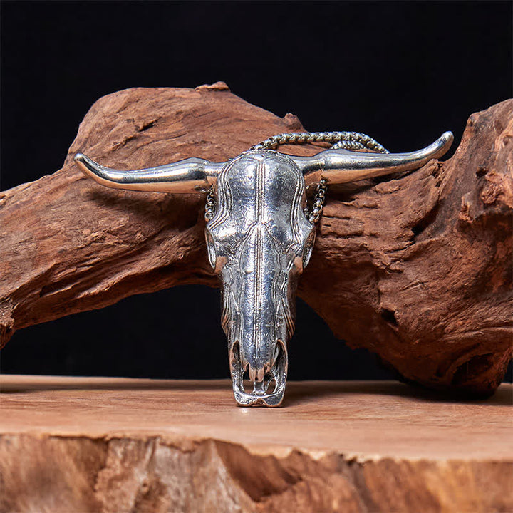 Longhorn Bull Head EDC Tool Multifunktions-Gürtelschnalle mit Anhänger