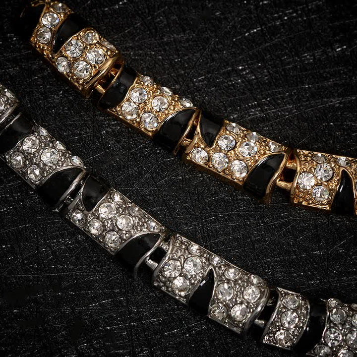 Majestic Tiger – Große, luxuriöse Brosche mit funkelnden Strasssteinen für Herren - image 9