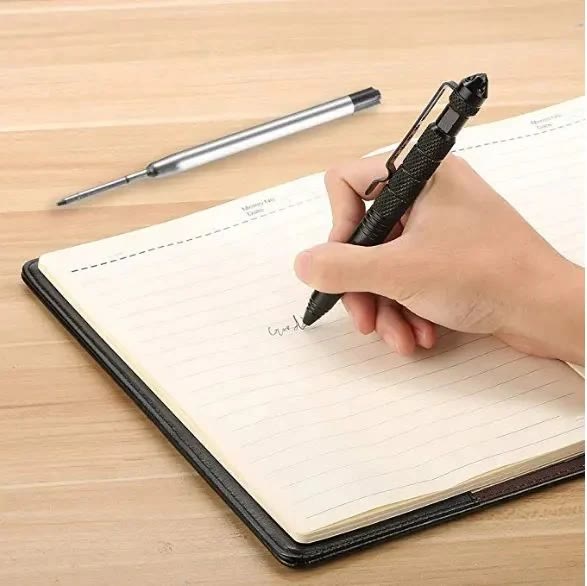 Outdoor Selbstverteidigung Survival Writing EDC Multifunktionaler taktischer Stift - image 4
