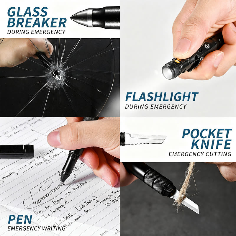 Outdoor Selbstschutz Fensterbrecher Kleines Messer Taktischer Stift - image 2