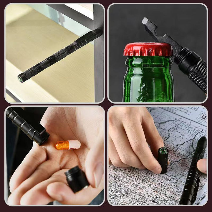 Multifunktionaler Zündstab Kompass Survival EDC Tactical Pen - image 3