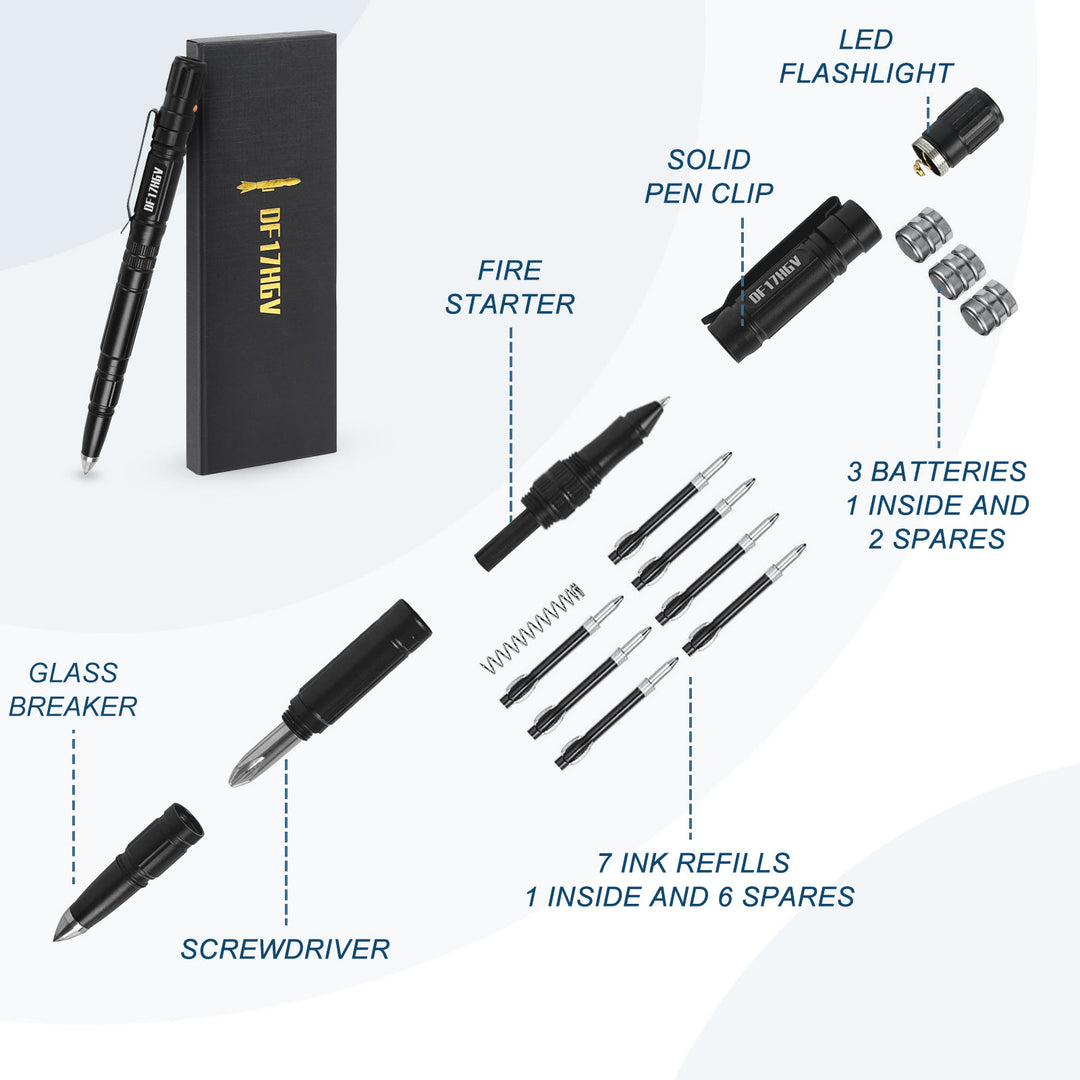 Multifunktionaler Beleuchtungsschreibstift Survival EDC Tactical Pen - image 3