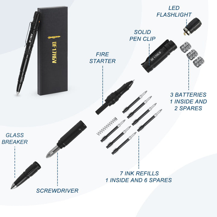 Multifunktionaler Beleuchtungsschreibstift Survival EDC Tactical Pen - image 3