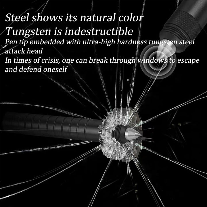 Multifunktionale Beleuchtung Fensterbrecher Pfeife Survival Tactical Pen - image 2
