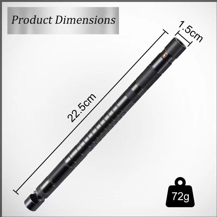 Multifunktionale Beleuchtung Fensterbrecher Pfeife Survival Tactical Pen - image 4