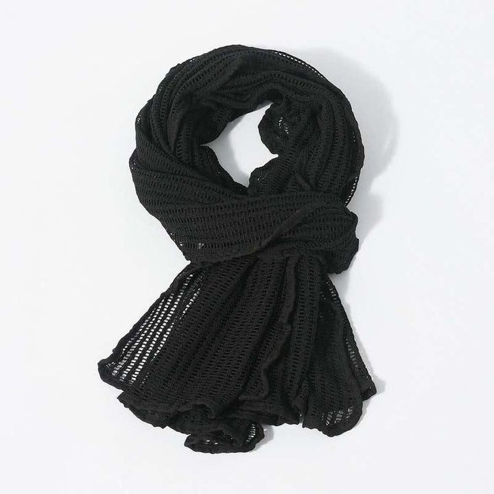 Eleganter Strickschal mit ausgehöhltem Design - image 6