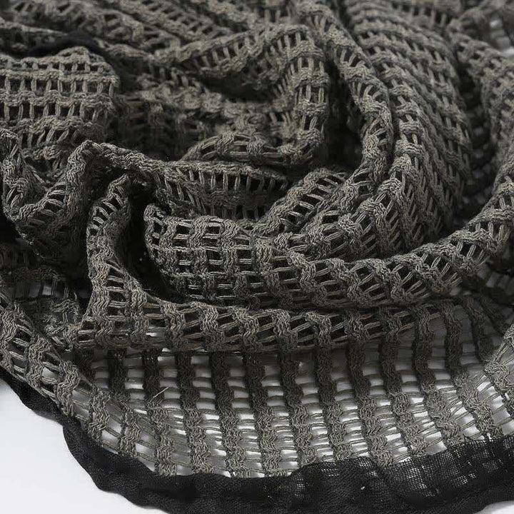 Eleganter Strickschal mit ausgehöhltem Design - image 2