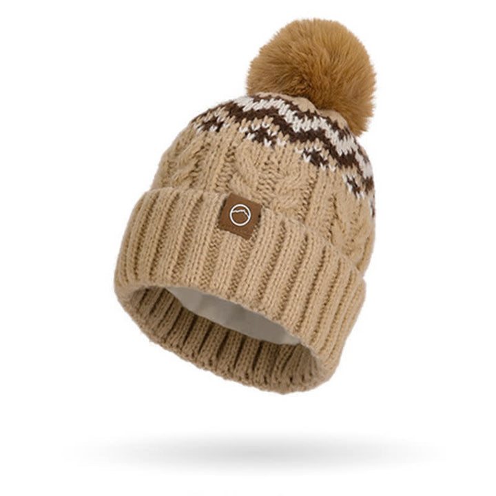 3-teiliges Set mit Mütze, Halstuch und Handschuhen im minimalistischen Stil - image 2