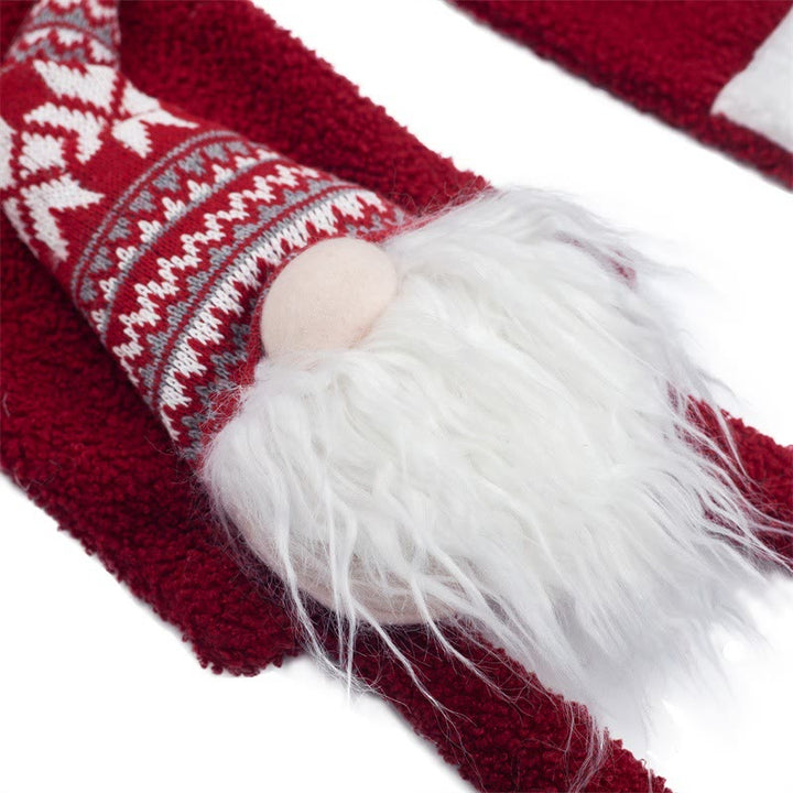 Kreativer Weihnachtsmann-roter Winterschal - image 3