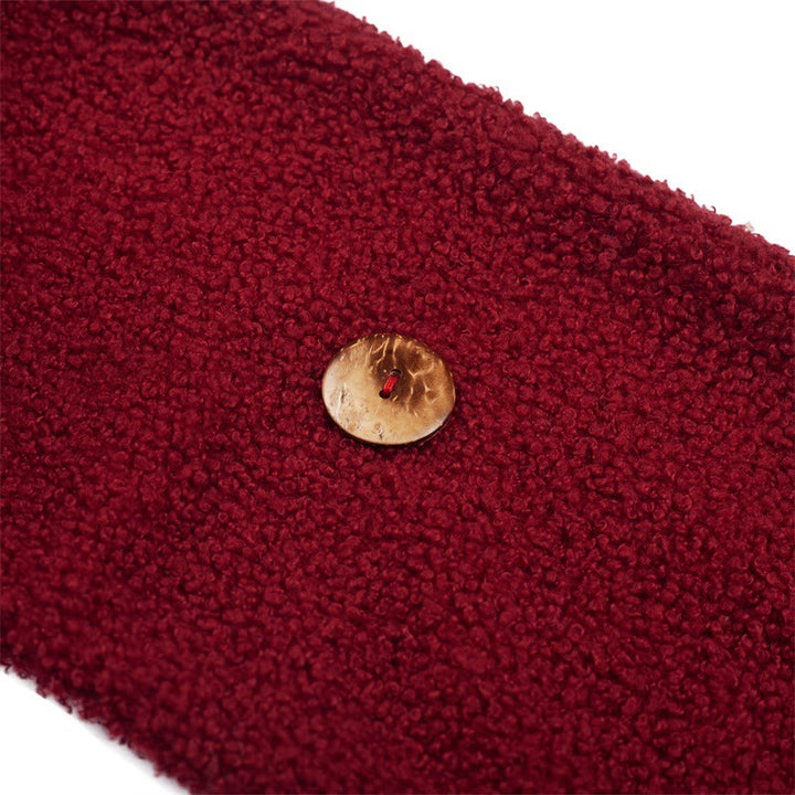 Kreativer Weihnachtsmann-roter Winterschal - image 4