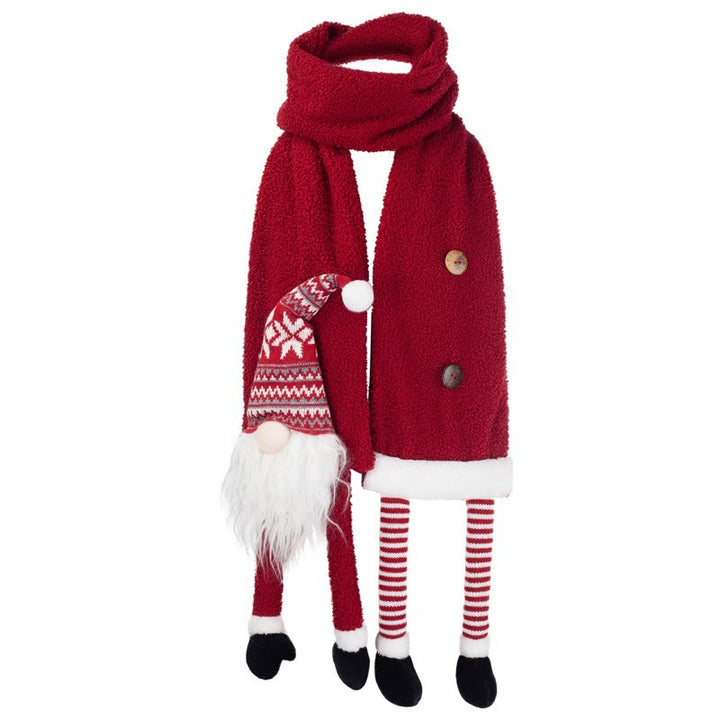 Kreativer Weihnachtsmann-roter Winterschal - image 2