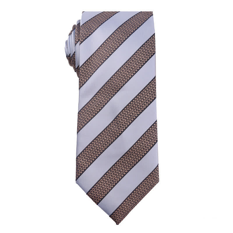 Paisley Gestreifte Krawatte der Blauen Serie für Herren