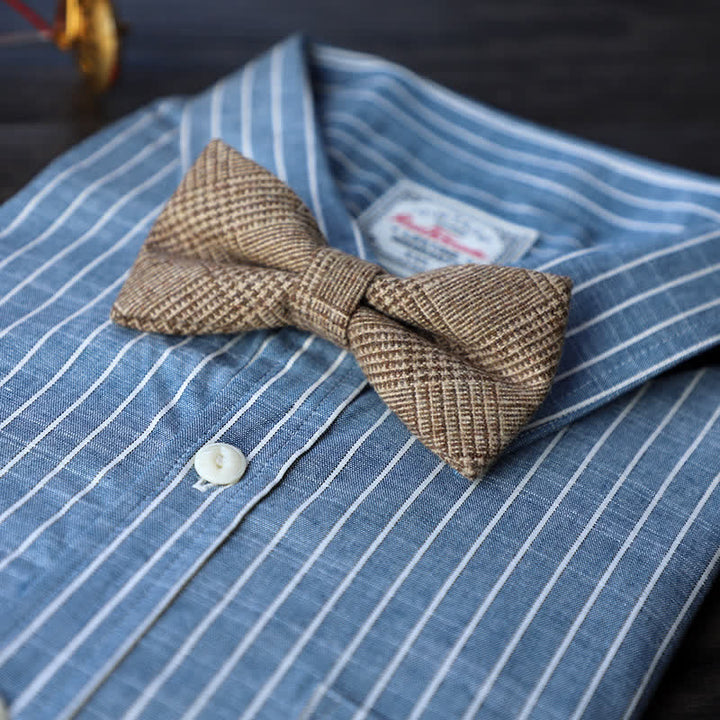 Herren Simple Tweed Wollmischung Fliege