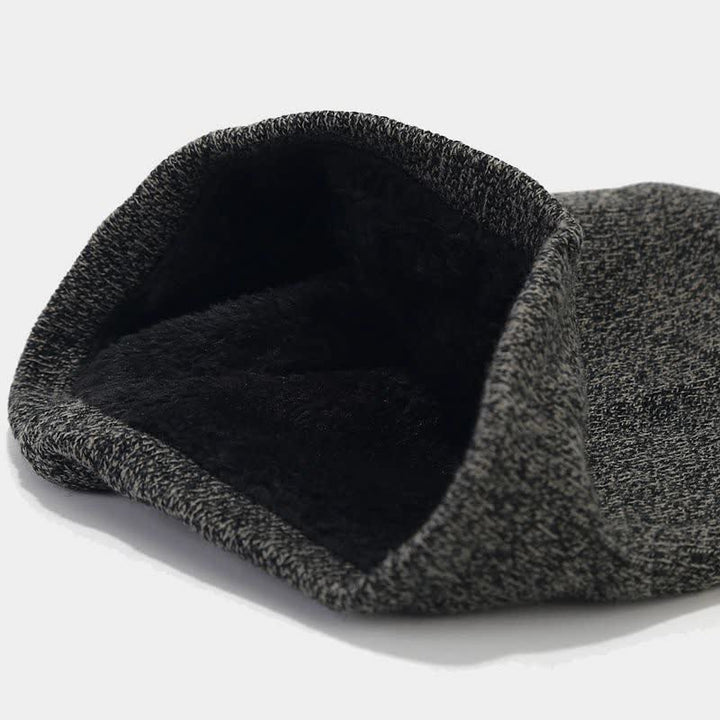 3-teiliges Unisex-Set mit wärmerer Beanie-Mütze, Schal und Handschuhen