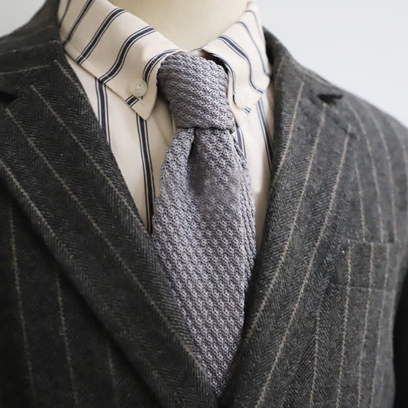 Slips für Herren - Einfarbig Gestrickt Schmal und Eng