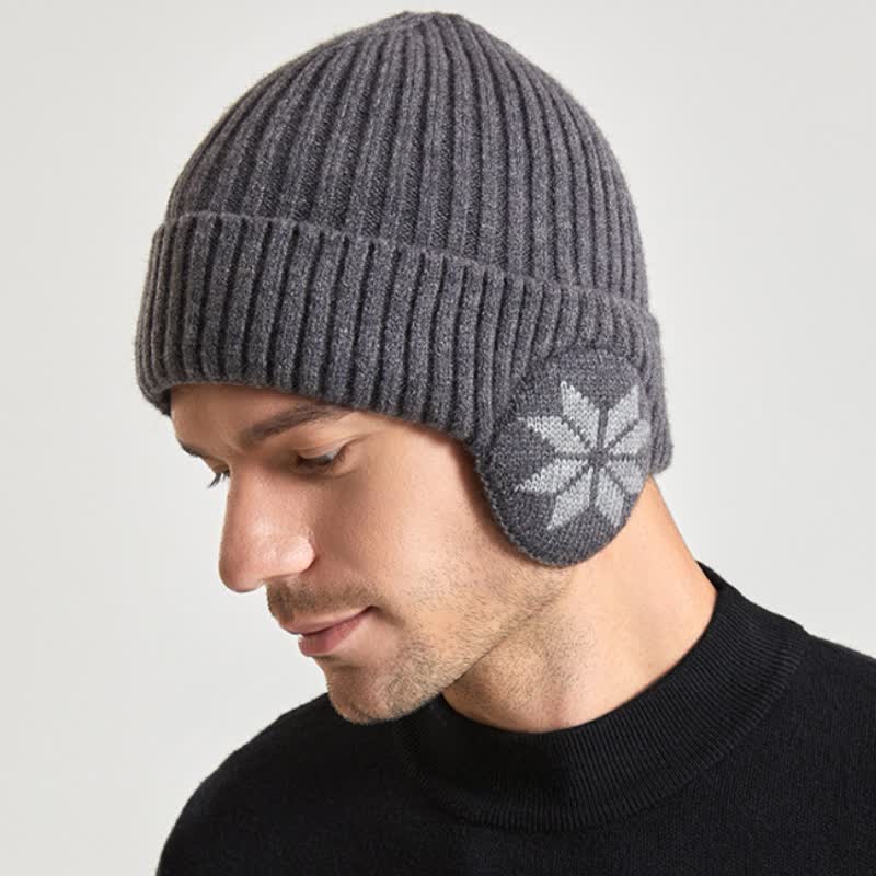Unisex Winter Warmer Verdickter Strickmütze