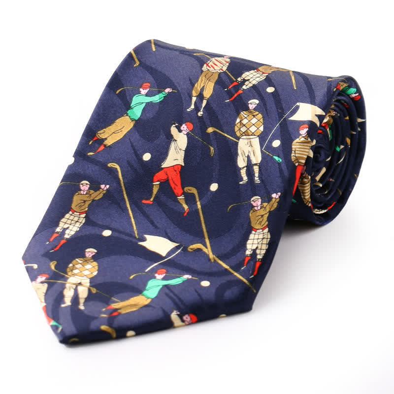 Kreative Herren Krawatte mit Cartoon-Motiv