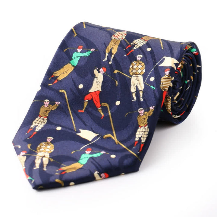 Kreative Herren Krawatte mit Cartoon-Motiv