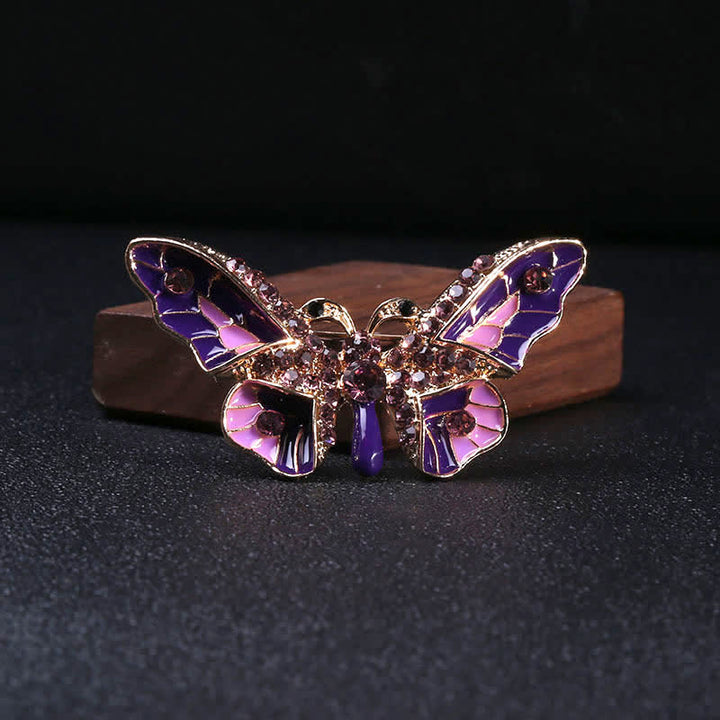 Damen Elegante Märchenhafte Schmetterlingsbrosche