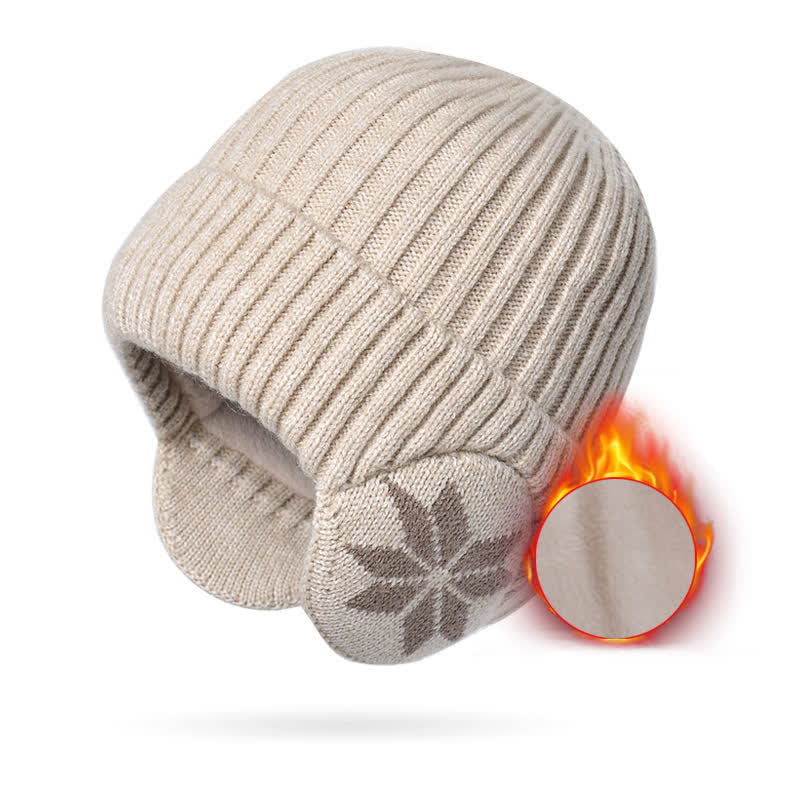 Unisex Winter Warmer Verdickter Strickmütze