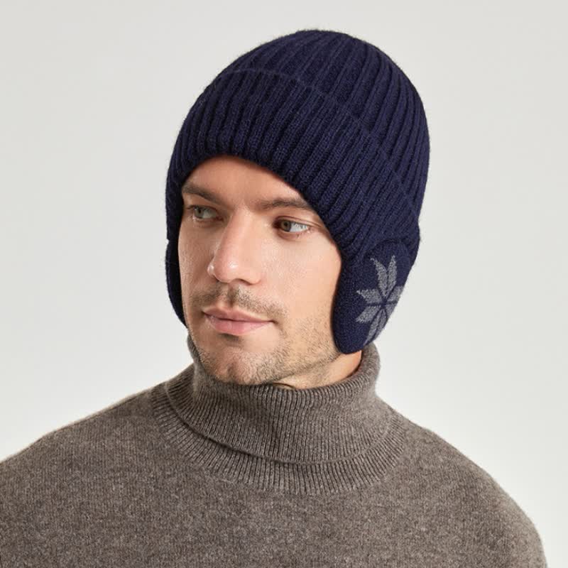 Unisex Winter Warmer Verdickter Strickmütze