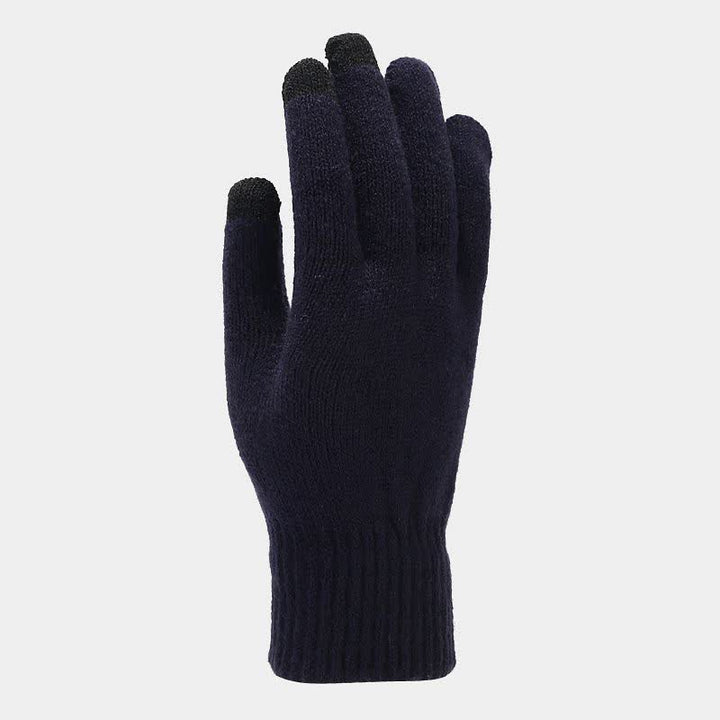 3-tlg. Unisex Solid Color Twill Mütze Schal Handschuhe Set