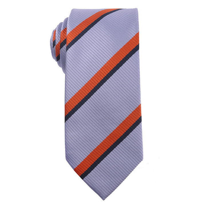 Paisley Gestreifte Krawatte der Blauen Serie für Herren