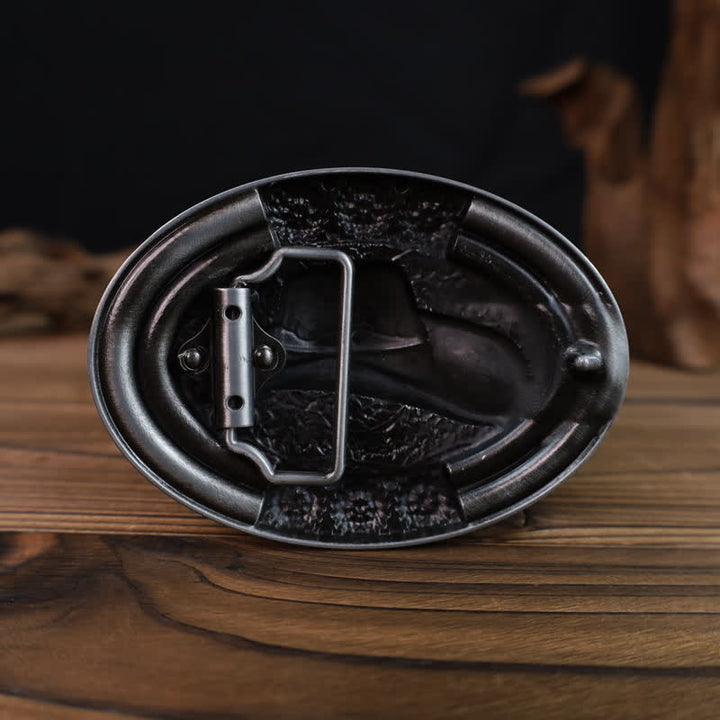 DIY Cowboy-Hut für Männer mit Türkisstein-Schnalle und Ledergürtel