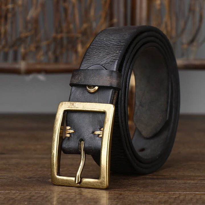 Vintage-Gürtel im Used-Look für Herren