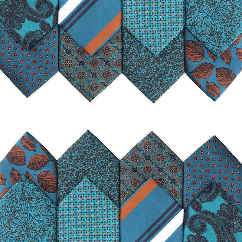 Herren Business Lake Blue Serie Krawatte