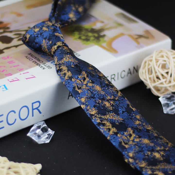 Herrenkrawatte mit frischem Splash-Graffiti